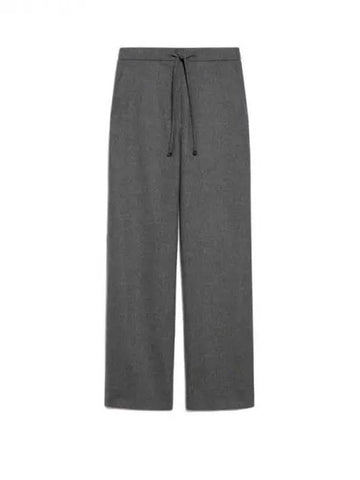 S Max Mara drawstring wool blend pants - S MAX MARA - BALAAN 1