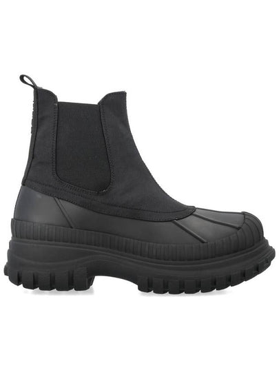 Outdoor Chelsea Boots Black - GANNI - BALAAN 2