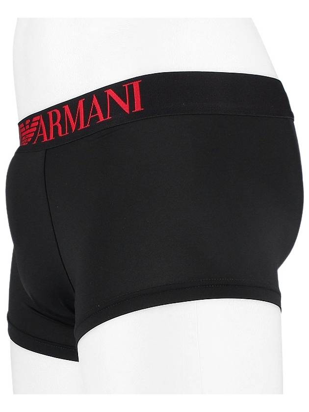 Men's Micro Trunk Briefs Black - EMPORIO ARMANI - BALAAN 4