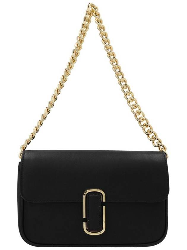 J Marc Logo Chain Shoulder Bag Black - MARC JACOBS - BALAAN 1