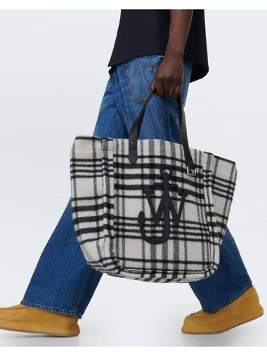 J W Anderson Belt checked tote bag - JW ANDERSON - BALAAN 1