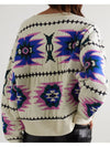 Etoile women's knit Malden jacquard sweater - ISABEL MARANT - BALAAN 3