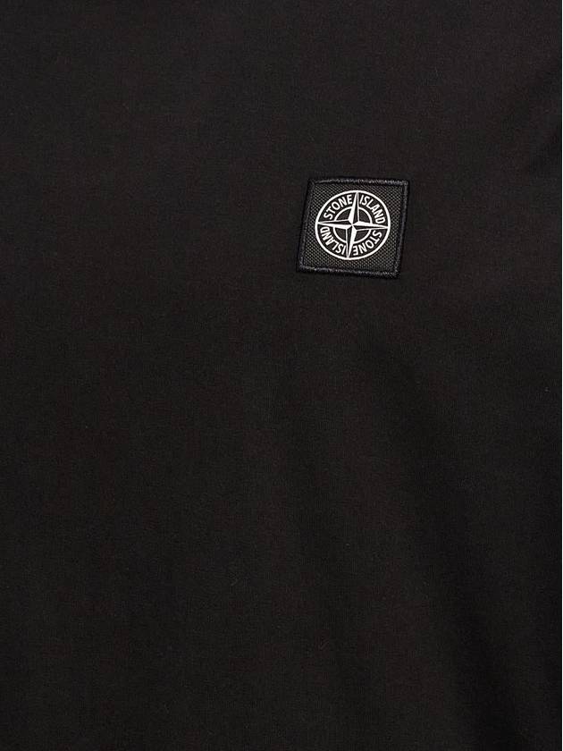 Stone Island Logo Badge T-Shirt - STONE ISLAND - BALAAN 4