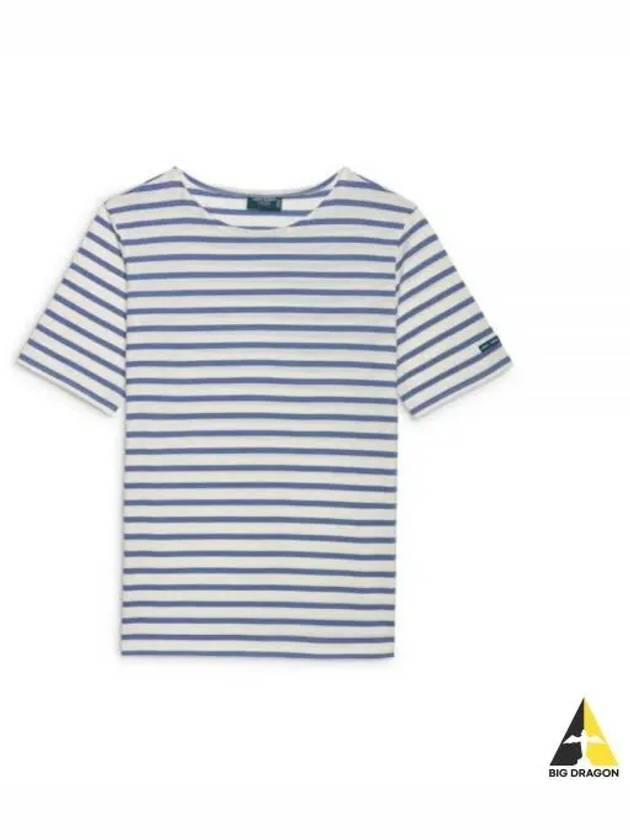 Levant Striped Sailor Short Sleeve T-Shirt Ecume Coopjean - SAINT JAMES - BALAAN 2