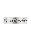 Ghost 6mm Ring Silver - GUCCI - BALAAN.