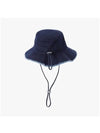 Le Bob Artichaut Bucket Hat Navy - JACQUEMUS - BALAAN 5