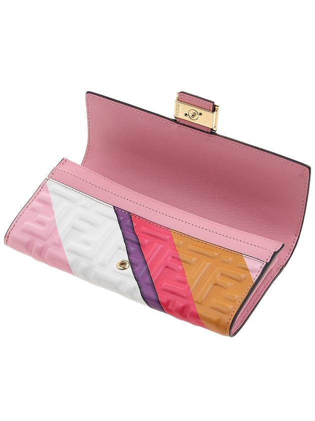 multicolor continental chain long wallet - FENDI - BALAAN.