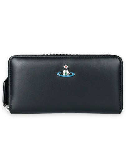 ORB Classic Zip Round Long Wallet Black - VIVIENNE WESTWOOD - BALAAN 2