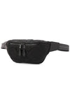 Men's Monogram Recycled Belt Bag Black - BURBERRY - BALAAN 3