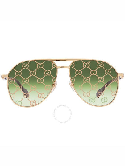 Pilot Frame Tinted Sunglasses GG1220S - GUCCI - BALAAN 2