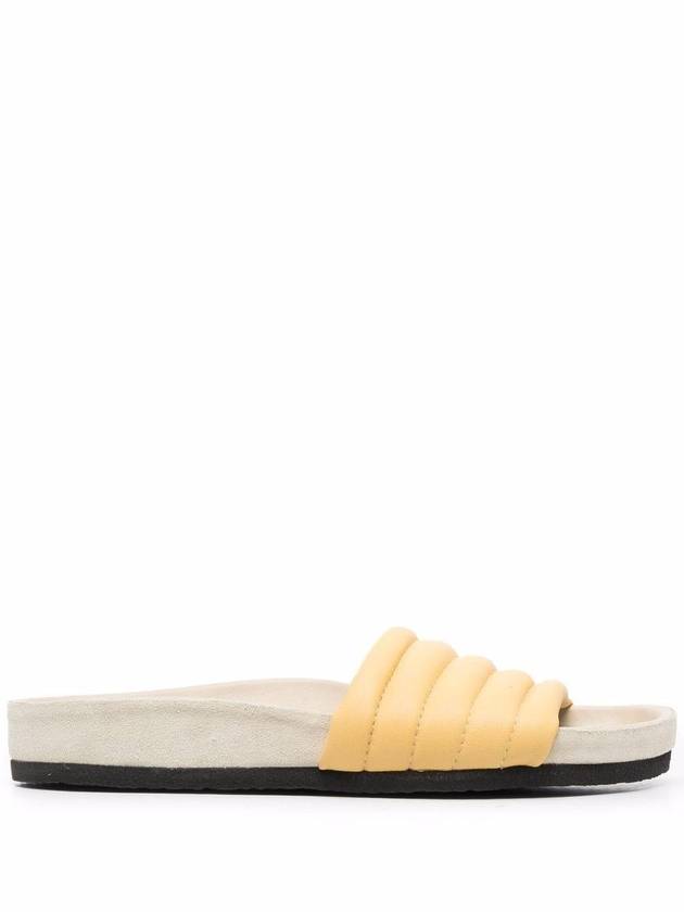 ISABEL MARANT Shellea padded slides - ISABEL MARANT - BALAAN 1