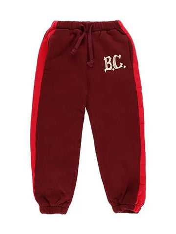 Pants B224AC081 641 BC Logo Vintage Jogger Kids - BOBO CHOSES - BALAAN 1