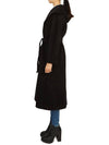 Bdanton Virgin Wool Single Coat Black - MAX MARA - BALAAN 4