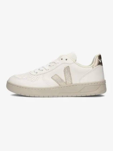 Refurbished V10 Leather Sneakers White Platin VX0502935 - VEJA - BALAAN 1