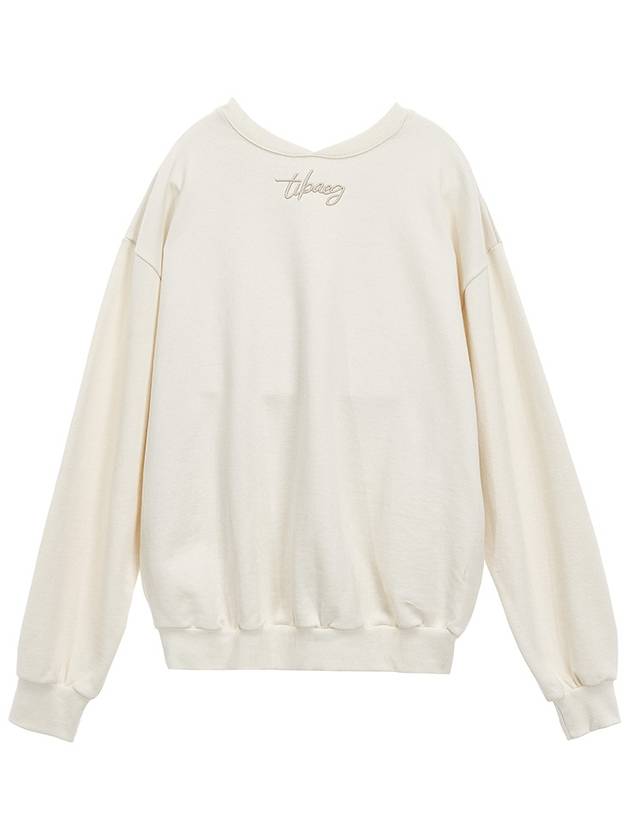 FLOWER SWEATSHIRTS CR sweatshirt cream - TIBAEG - BALAAN 6