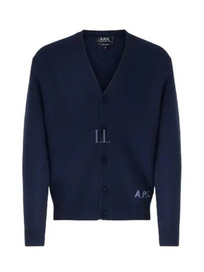 Kenny Merino Wool Cardigan Dark Navy - A.P.C. - BALAAN 2