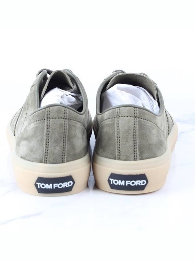 Cambridge suede khaki sneakers 9 5 285 - TOM FORD - BALAAN 4