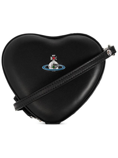 Mini Heart Cross Bag Black - VIVIENNE WESTWOOD - BALAAN 2