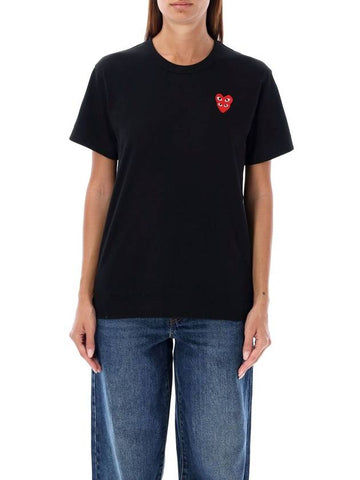 Double patch t-shirt - COMME DES GARCONS PLAY - BALAAN 1