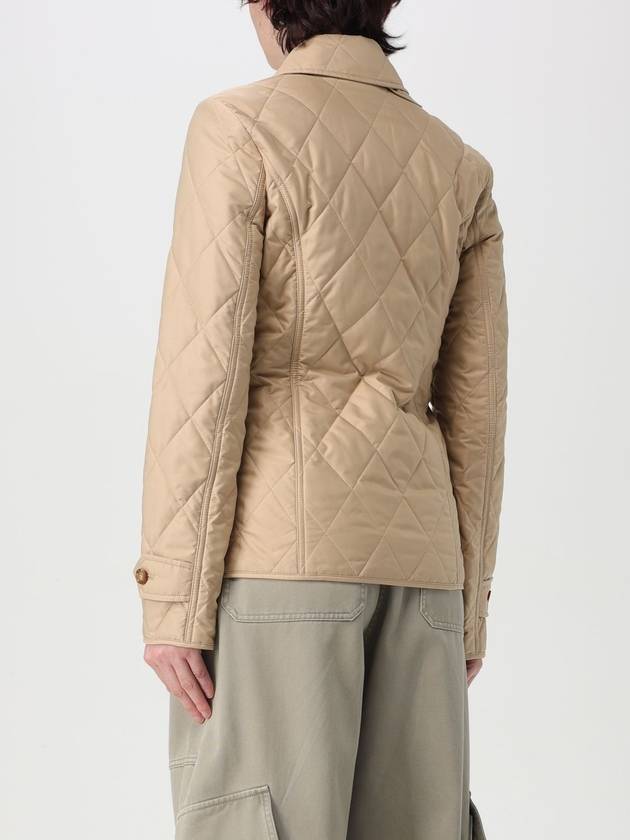 diamond quilted button jacket beige - BURBERRY - BALAAN 4