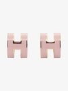 Mini Pop H Earrings Rose Gold - HERMES - BALAAN 3