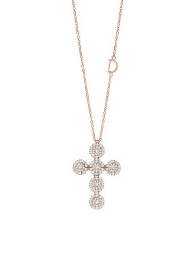 Margherita Diamonds Necklace Pink Gold - DAMIANI - BALAAN 2