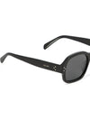 Eyewear D-frame Acetate Sunglasses Black - CELINE - BALAAN 3