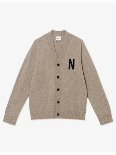 Casper Donegal Cardigan Utility Khaki N4505430966 - NORSE PROJECTS - BALAAN 1