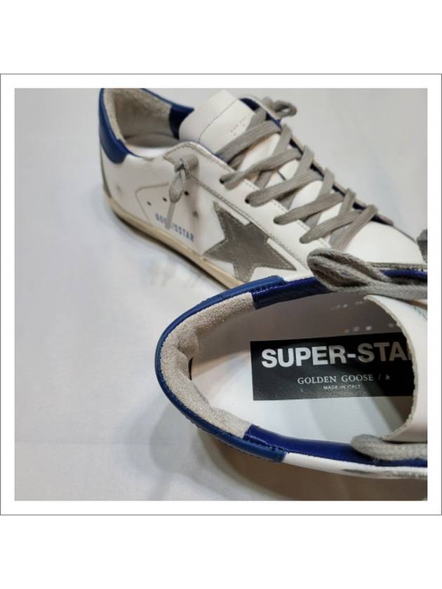 Women's GWF00102F002181 WHITEICEBLUE Superstar Sneakers - GOLDEN GOOSE - BALAAN 6