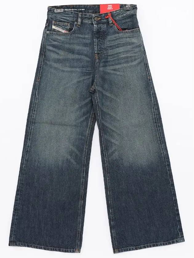 Cotton Jeans Dark Blue - DIESEL - BALAAN 4