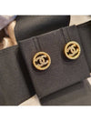 CC Logo Crystal Circle Earrings Gold - CHANEL - BALAAN 5