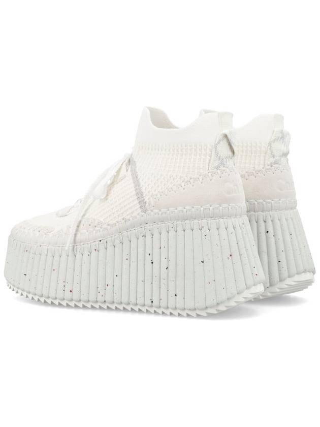 Chloé Nama Wedge Sneaker - CHLOE - BALAAN 4