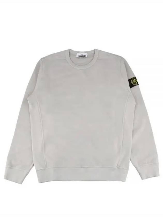 Wappen Patch Crew Neck Cotton Sweatshirt Grey - STONE ISLAND - BALAAN 2