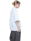 Men s SSHS WH Seersucker String Half Shirt White - CHANCE'S NOI - BALAAN 2