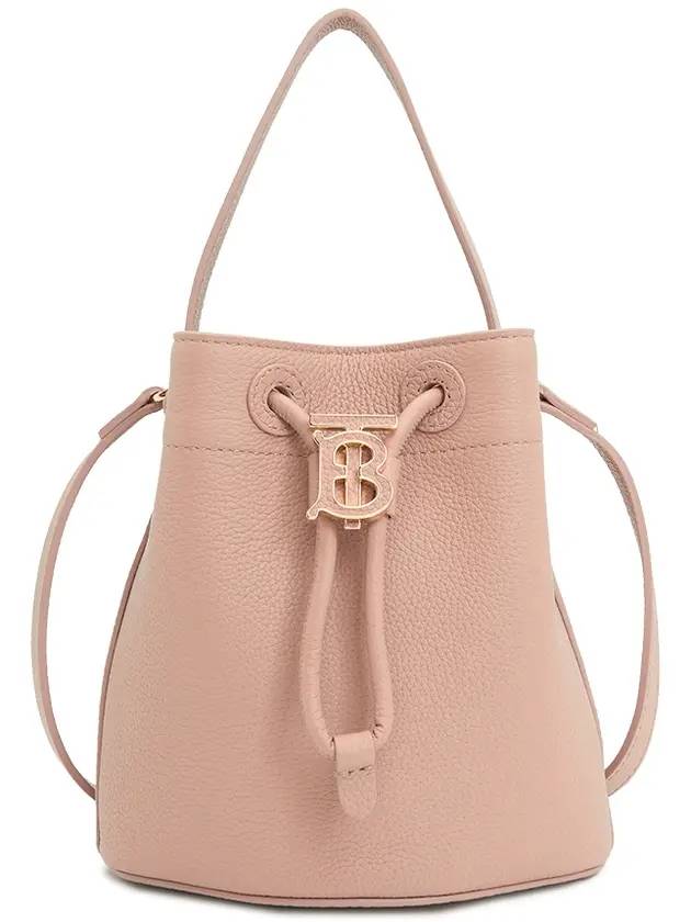 Mini TB Bucket Bag Pink - BURBERRY - BALAAN 1