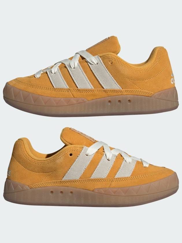 Adimatic Low Top Sneakers Yellow - ADIDAS - BALAAN 2