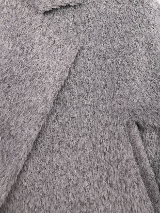 GENARCA Alpaca Wool Single Coat Gray - MAX MARA - BALAAN.