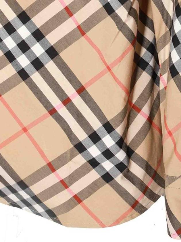 Vintage Check Long Sleeve Shirt Beige - BURBERRY - BALAAN 5