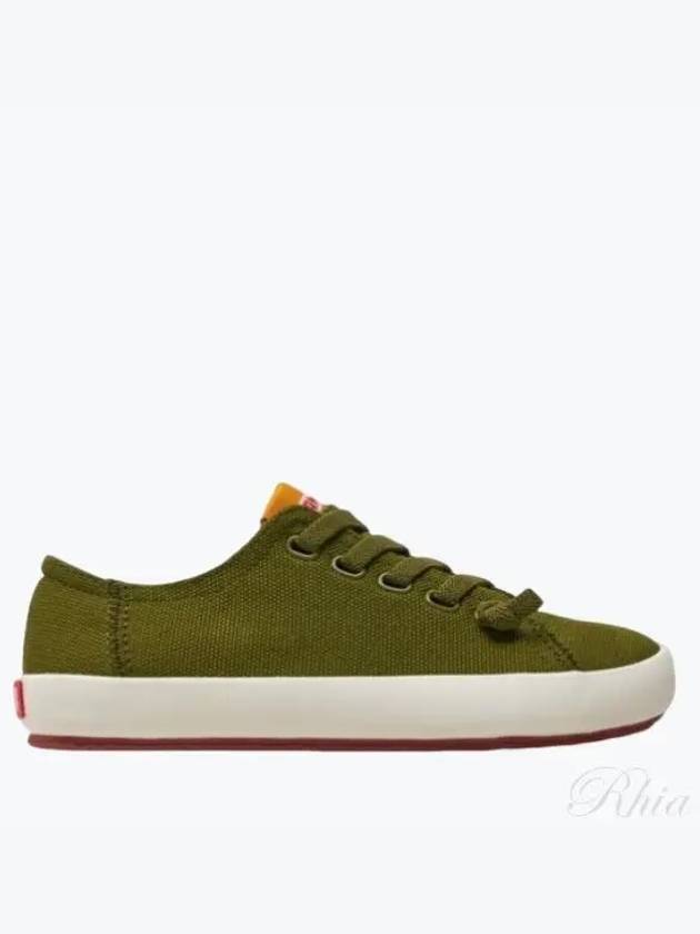 Peu Rambla Textile Low Top Sneakers Olive - CAMPER - BALAAN 2