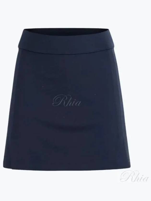 Women's Amelie Mid Golf Skirt Navy - J.LINDEBERG - BALAAN 2