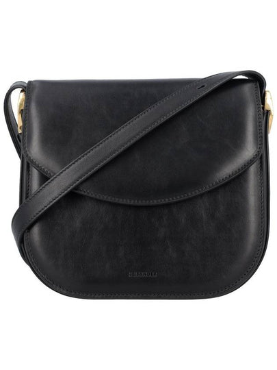 BLACK Padded leather Coin shoulder bag J07WG0055 P6569 001 - JIL SANDER - BALAAN 2