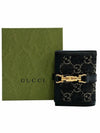 Jackie 1961 Half Wallet Black - GUCCI - BALAAN 6