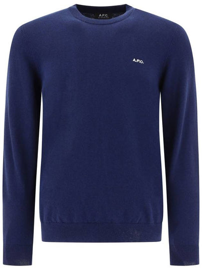 Mayeul Crewneck Sweatshirt Navy - A.P.C. - BALAAN 2