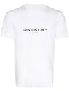 Short Sleeve T Shirt BM71653Y6B100 White - GIVENCHY - BALAAN 1