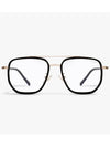 Eyewear Page Blue Light Blocking Acetate Eyeglasses Black - MCCOIN - BALAAN 1