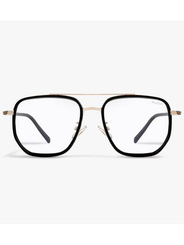 Eyewear Page Blue Light Blocking Acetate Eyeglasses Black - MCCOIN - BALAAN 1