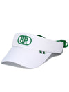 Ribbon sun visor sun cap GREEN - TRIMERE - BALAAN 2