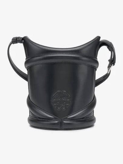 The Curve Small Bucket Bag Black - ALEXANDER MCQUEEN - BALAAN 2