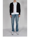 Cable Knitwear Virgin Wool Cardigan Navy - THOM BROWNE - BALAAN 7