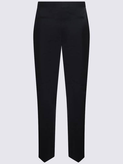 Fabiana Filippi Dark Blue Cotton Pants - FABIANA FILIPPI - BALAAN 2